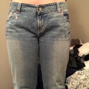 American eagle bootlegged jeans